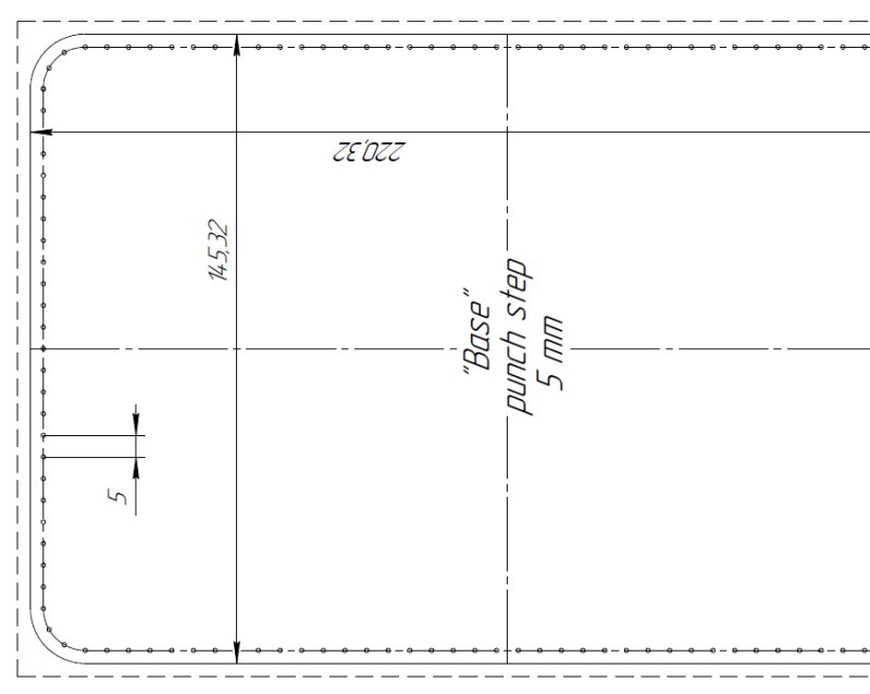 Лекало обложки для документов