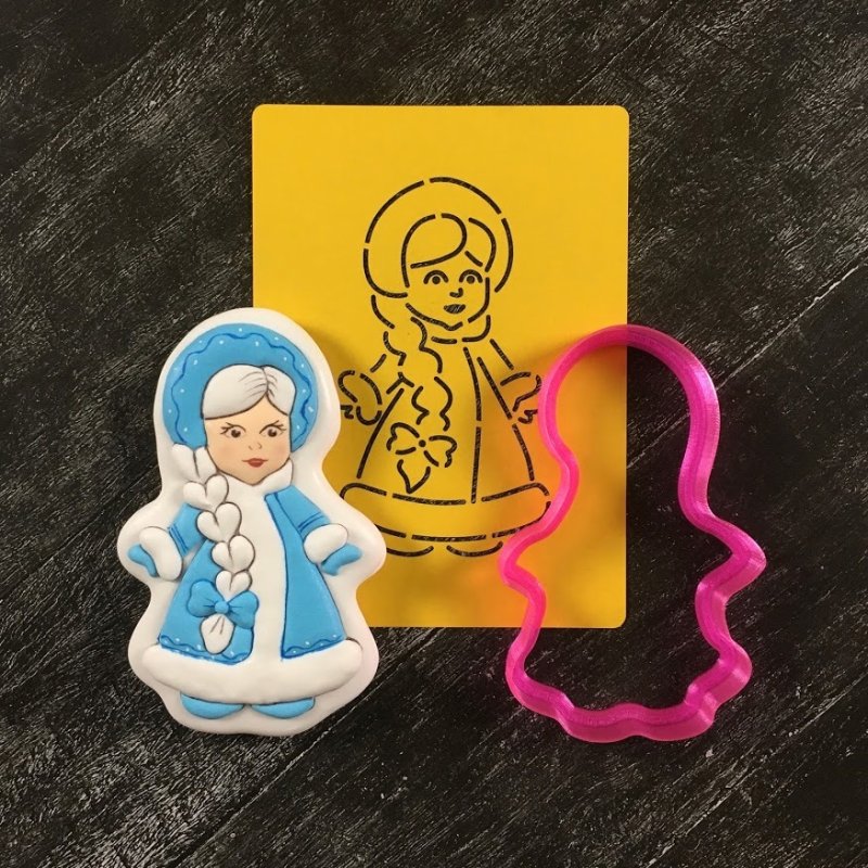 Пряник "Снегурочка-2"