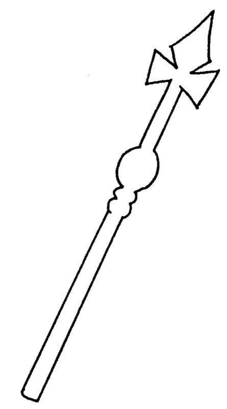 Раскраска Волшебная палочка
