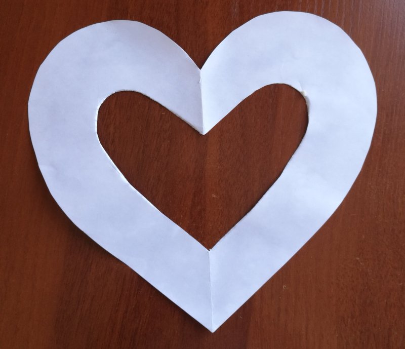 Сердце шаблон