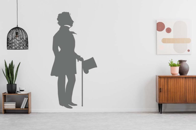 Пушкин стикер