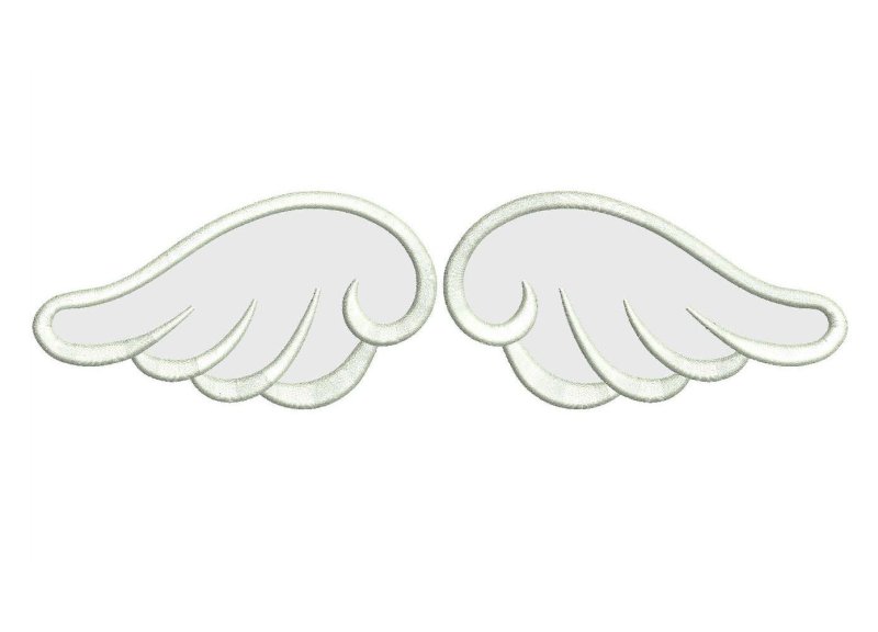 Крылышки ангела шаблон