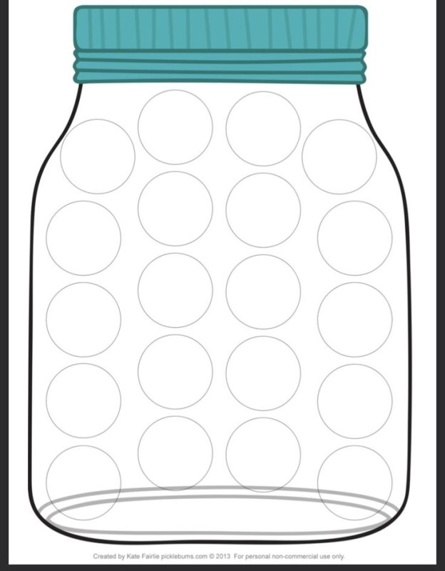 Банка раскраска для детей