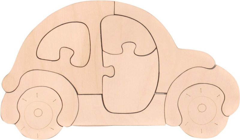 Детские пазлы из фанеры