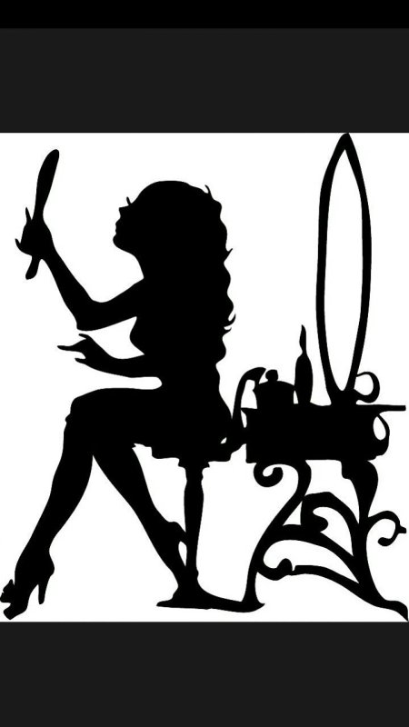 Трафареты для девочек