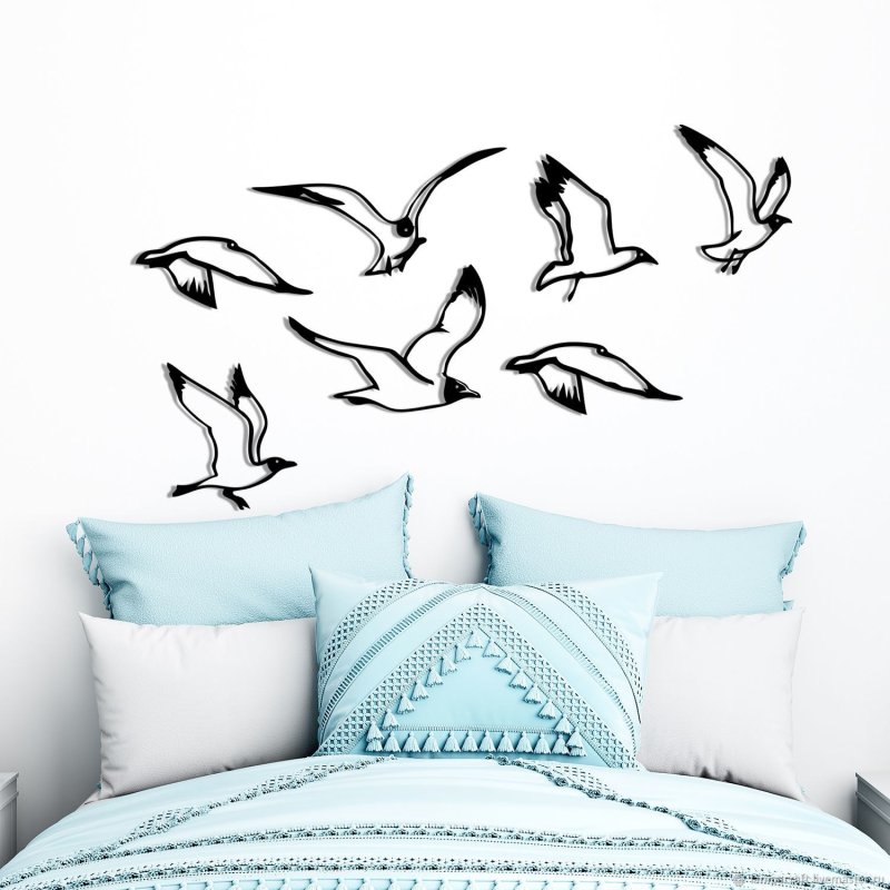 Настенный декор птицы