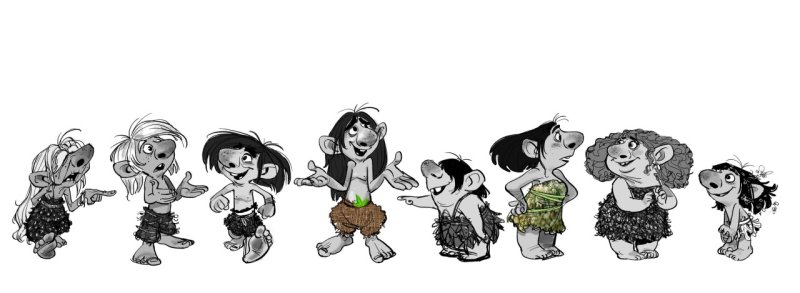 Тролль рисунок