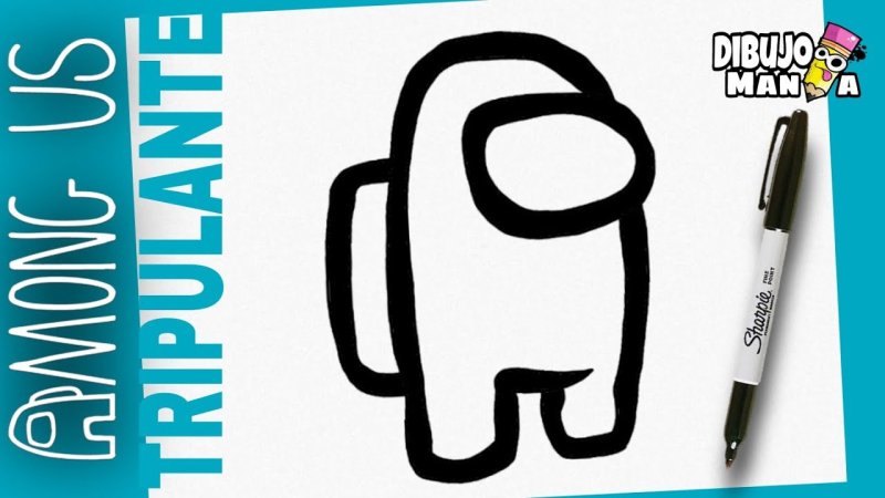 Нарисовать амонг АС маркером