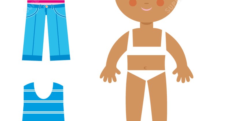 Одень куклу