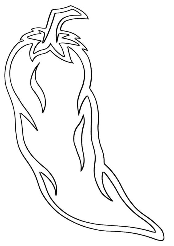 Распечатка Эдисона перца