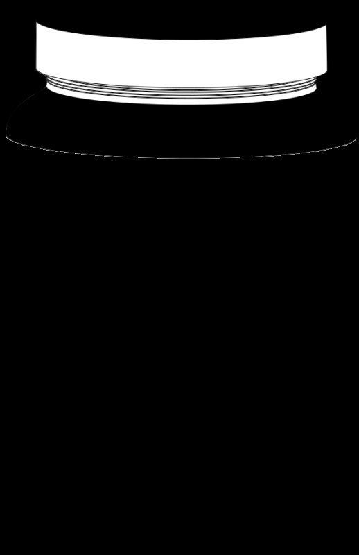 Банка шаблон для рисования