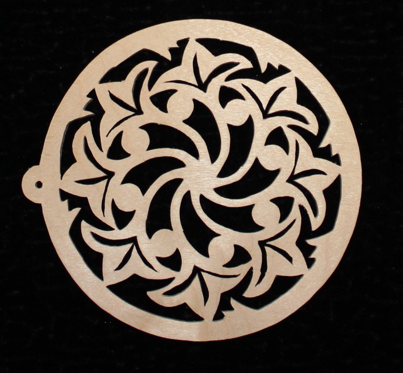 Круглый орнамент