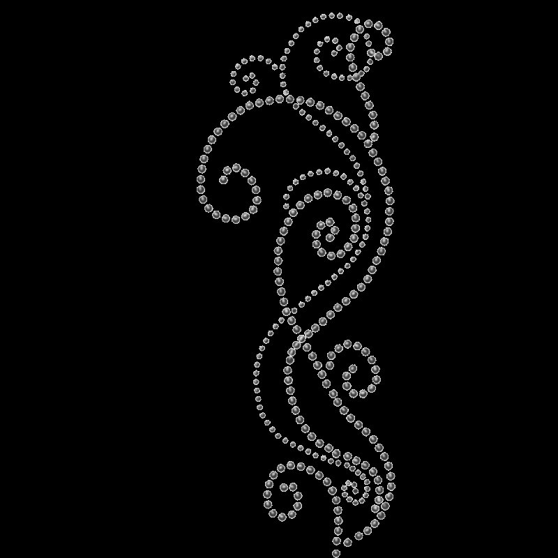 Узоры из страз