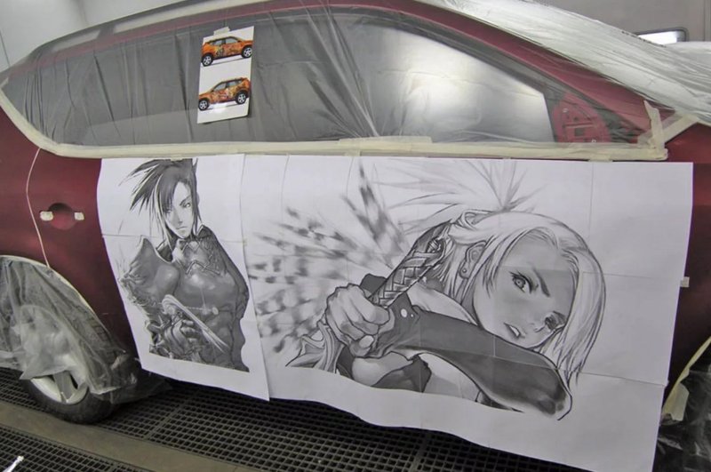 Эскизы для аэрографии