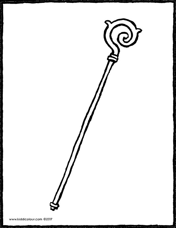 Раскраска Волшебная палочка