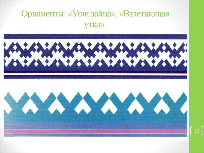 Орнаменты народов севера ненцы