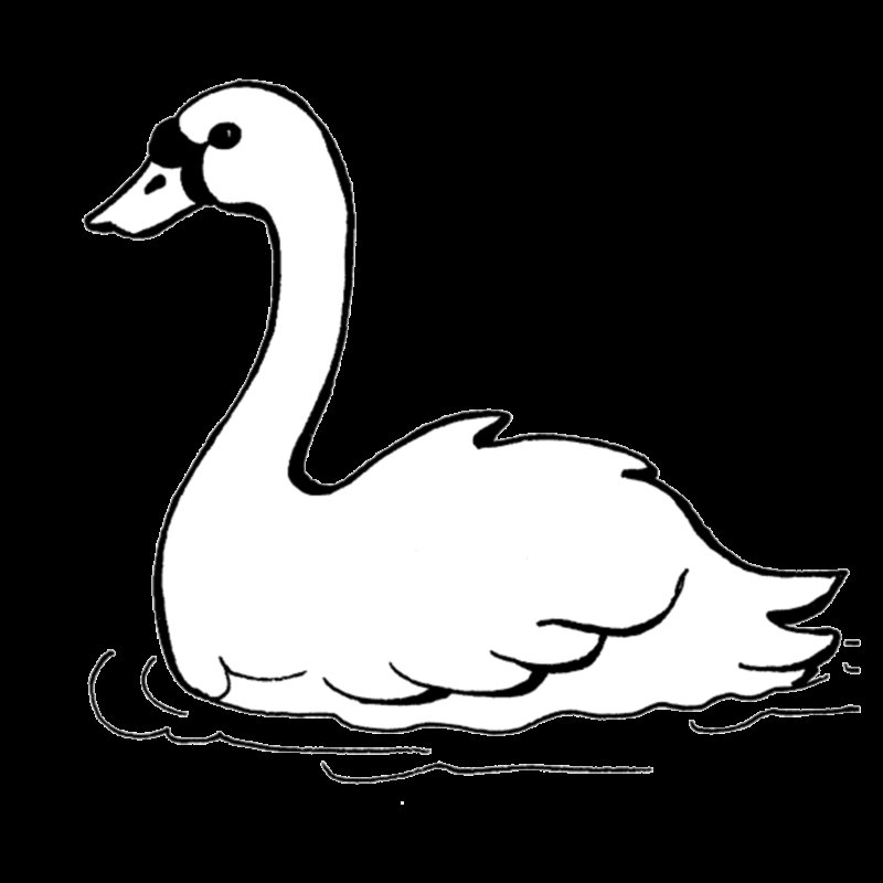Лебеда рисунок