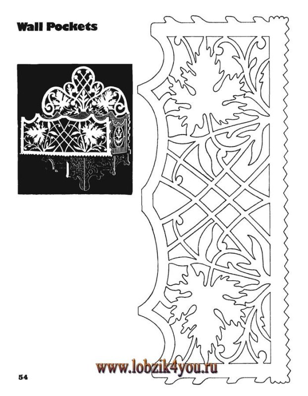 Пропильная резьба по фанере чертежи