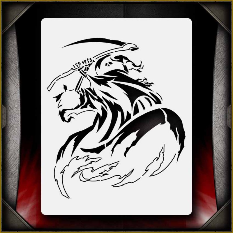 Трафареты для аэрографии