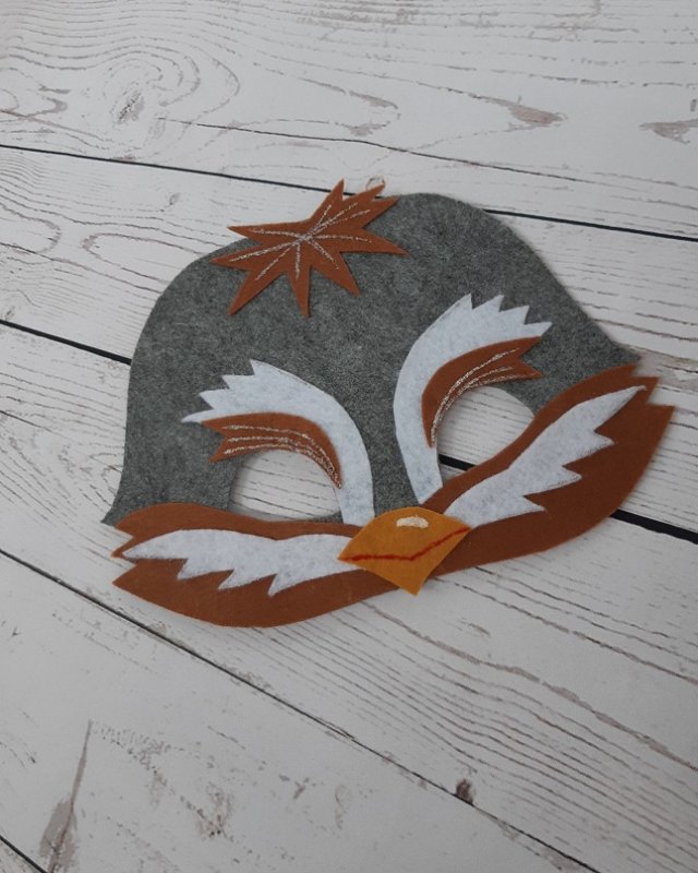 Маска воробья