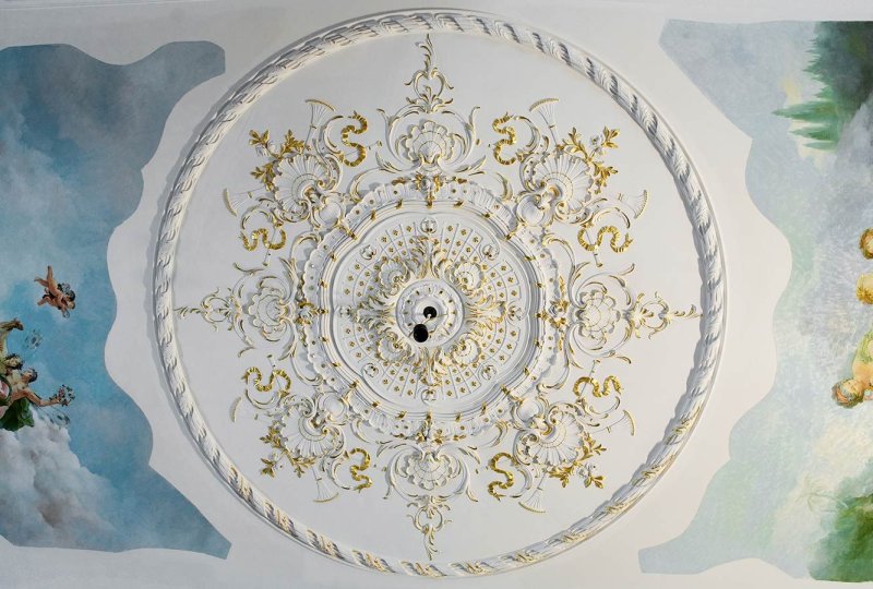 Декоративная роспись потолков