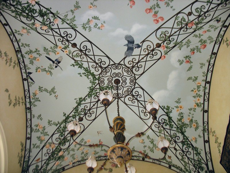 Роспись потолка