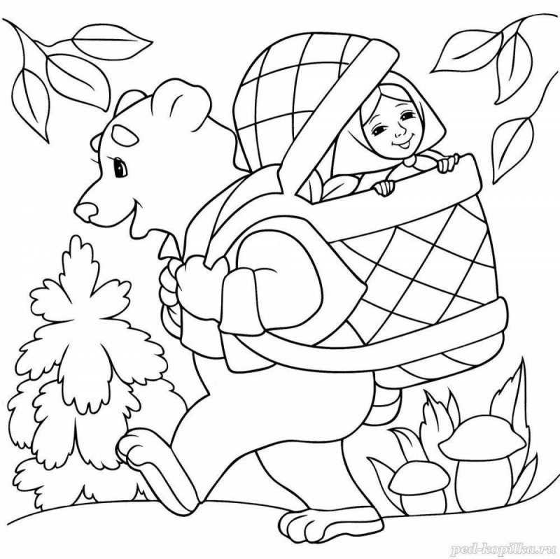 Сказки. Раскраски