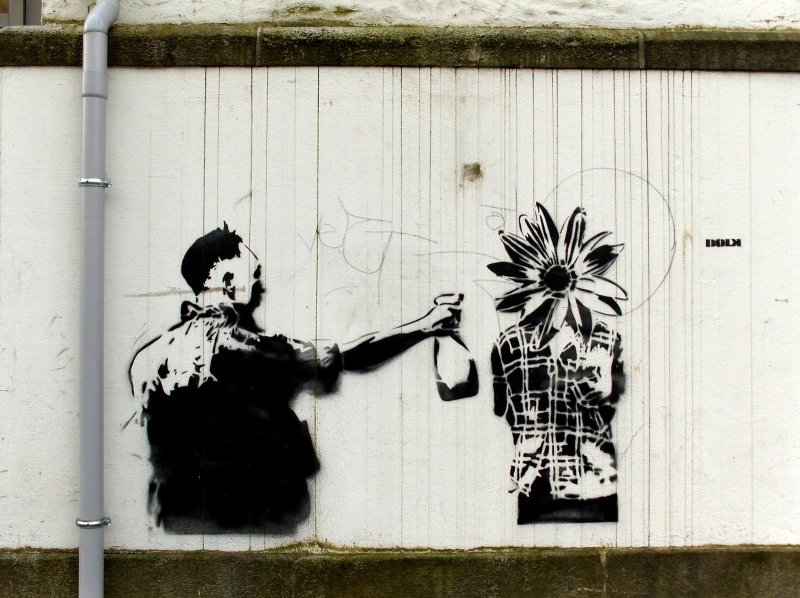 Стрит артист Бэнкси
