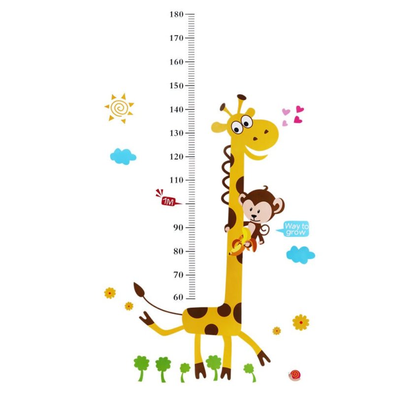 Линейка роста для детей на стену