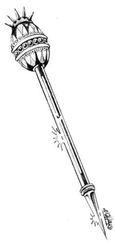 Скипетр, Булава, жезл
