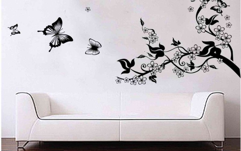 Красивые наклейки на стену