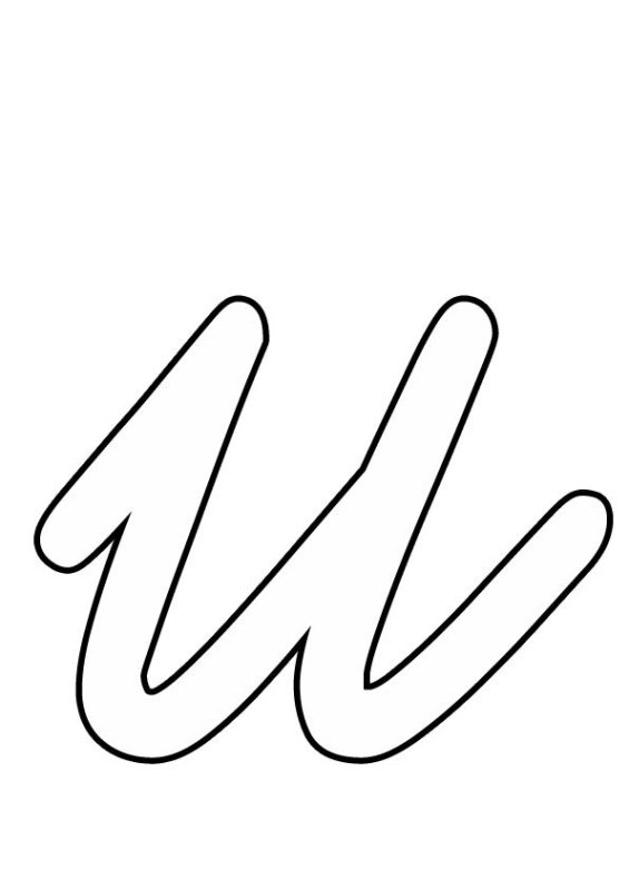 Красивая буква а заглавная