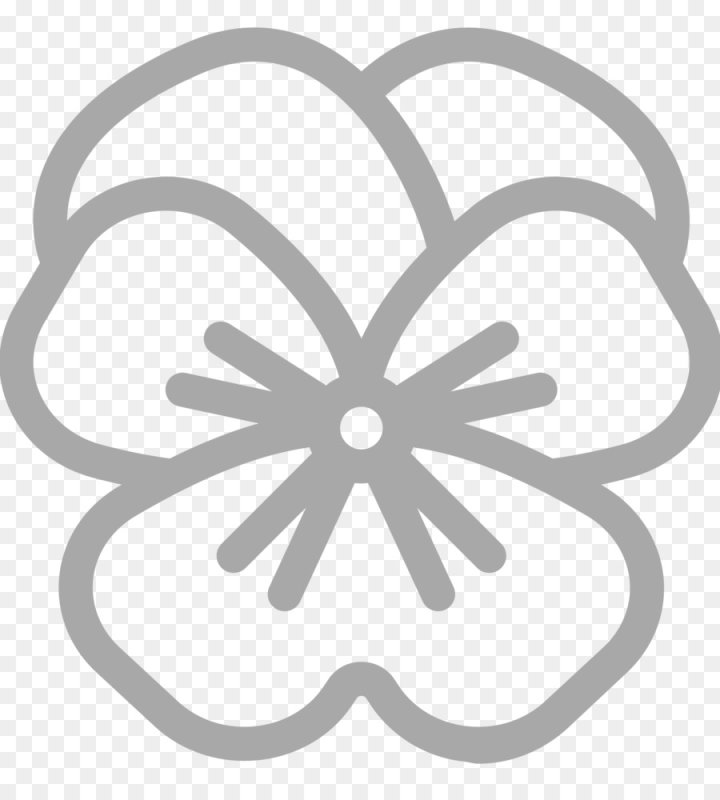 Трафареты цветов для броши