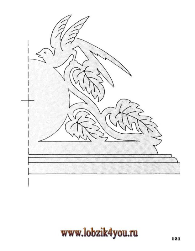Выпиливание электролобзиком по дереву трафареты