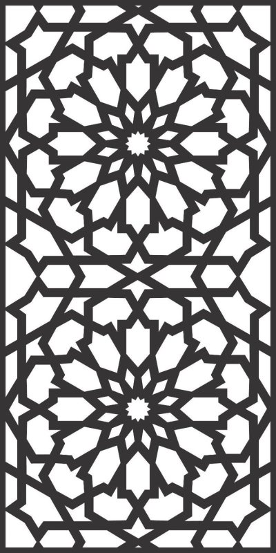 Марокко орнамент Гирих вектор