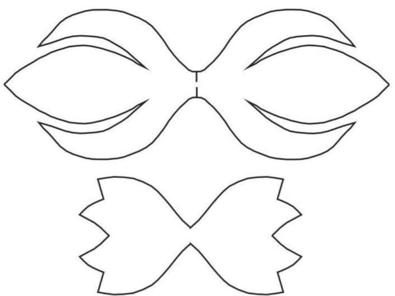 Схемы бантиков из фоамирана