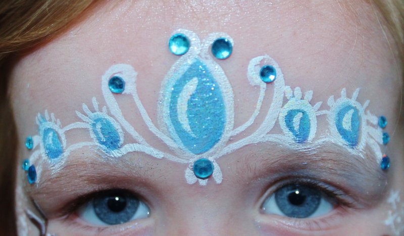 Аквагрим принцесса Эльза