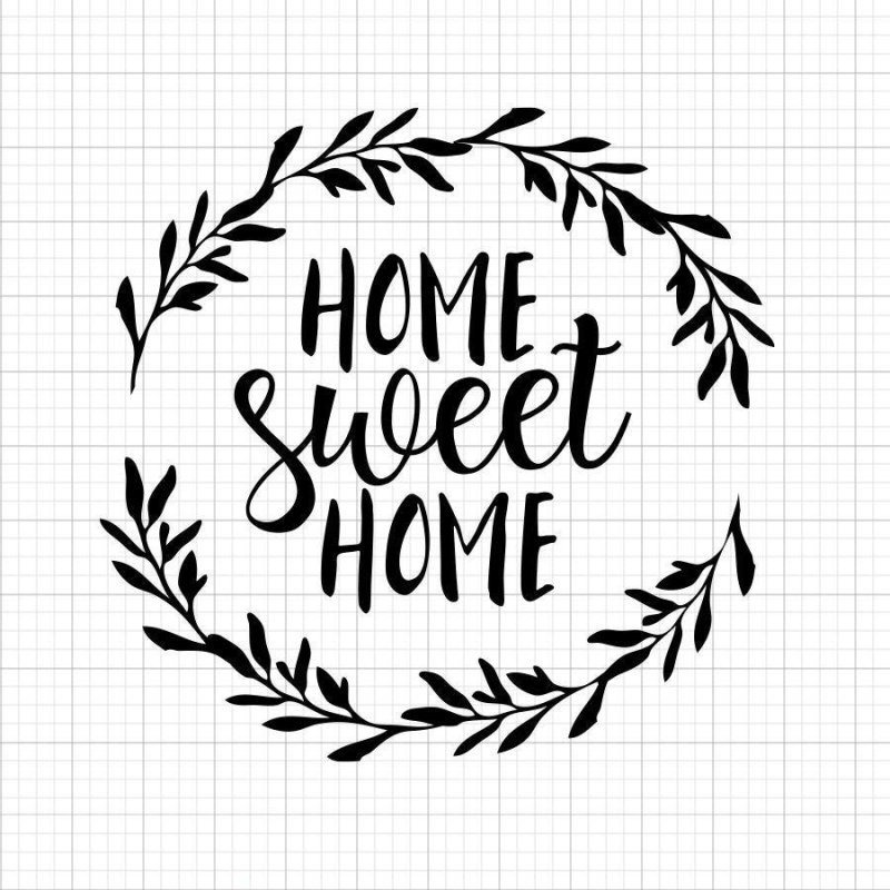 Home Sweet Home надпись