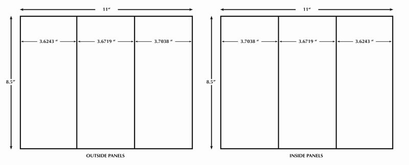 Буклет шаблон