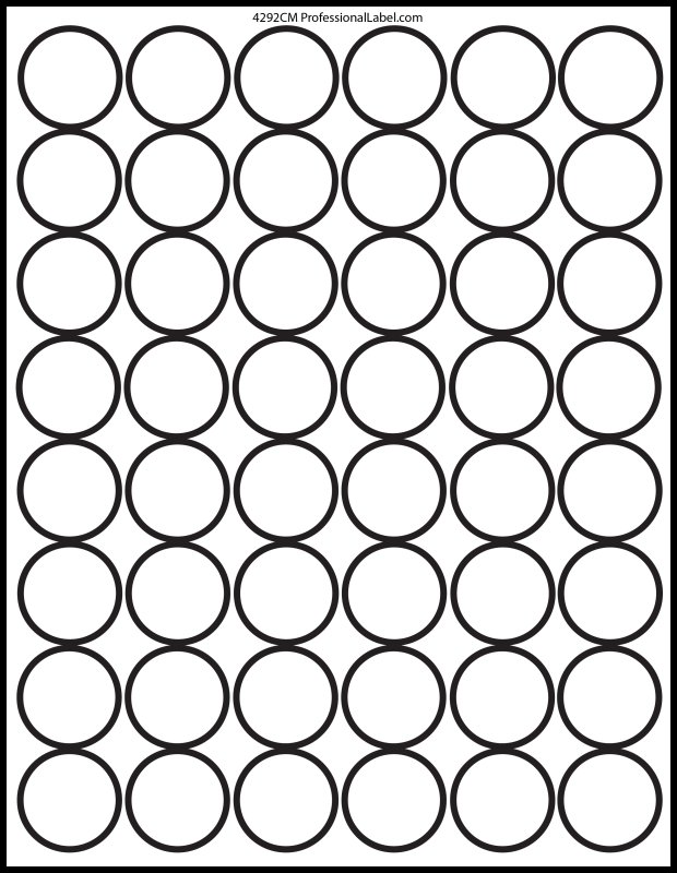 Трафарет круги