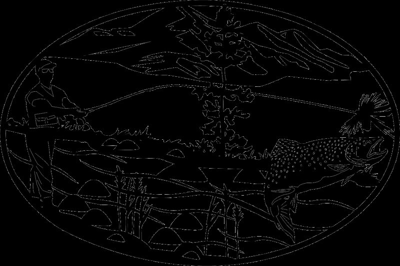 Логотипы на тему рыбалки