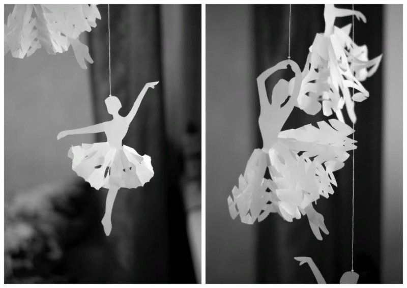 Балерина Снежинка