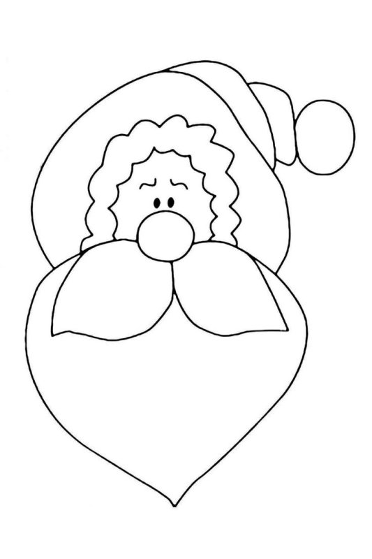 Трафареты для пряников новогодние