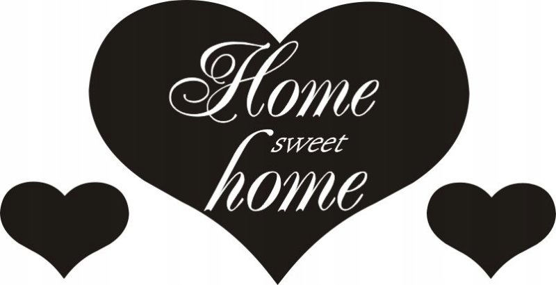 Трафарет Home