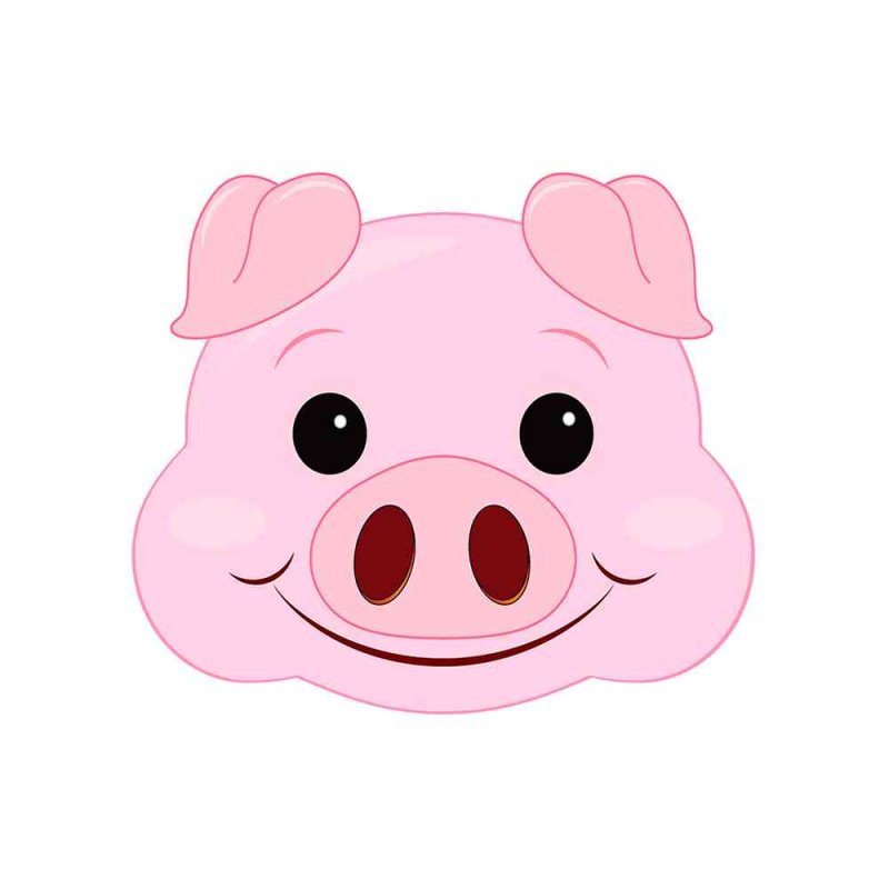 Маска свиньи своими руками