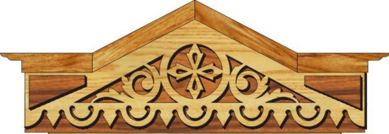 Орнамент причелины