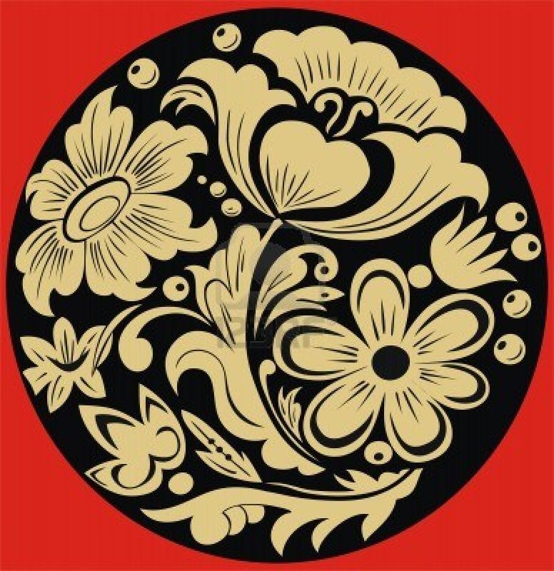 Хохлома орнамент