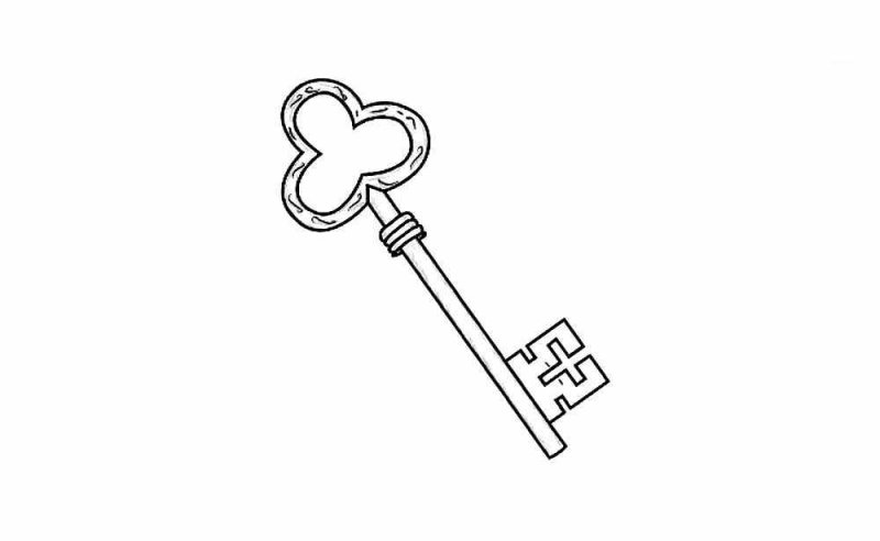 Золотой ключик раскраска