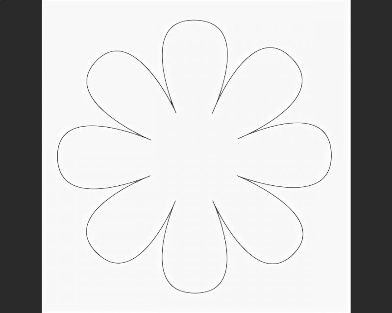 Ромашки для вырезания из бумаги шаблоны