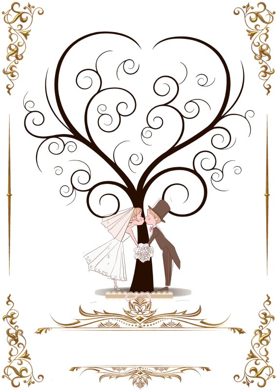 Дерево пожеланий на свадьбу